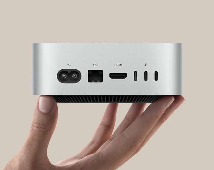 L'I/O del Mac mini include una porta HDMI full-size. (Fonte immagine: Apple)