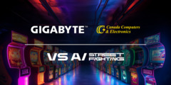 Gigabyte inventa l&#039;AI arcade. (Fonte: Gigabyte) 