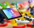 Nintendo ha lanciato lo Switch OLED nell'ottobre 2021 con un prezzo di listino di 350 dollari. (Fonte immagine: Nintendo, Ryan Quintal su Unsplash, modificato)