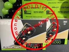 Le varianti della RTX 5090 di GeForce vengono vendute a cifre da capogiro su siti come eBay. (Fonte immagine: eBay - modificato)