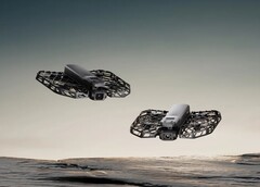 HoverAir X1 Pro e X1 Pro Max, a differenza dell&#039;X1 originale, possono volare su acqua, neve e scogliere (fonte: HoverAir)