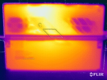 Test di sollecitazione delle temperature di superficie (posteriore)