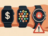 3 smartwatch su un braccio: troppo costosi, troppo gonfiati, troppo invasivi (fonte immagine: AI-generated, ChatGPT)