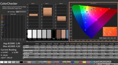 CalMAN: ColorChecker (calibrato)