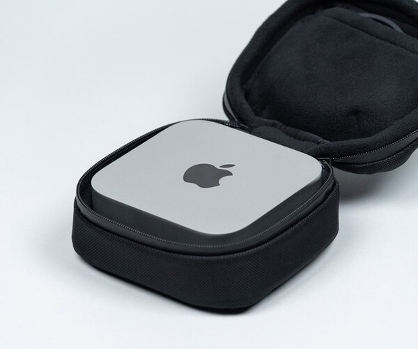 La custodia Waterfield Shield per Mac mini offre protezione contro graffi e ammaccature. (Fonte: Waterfield)