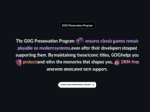 GOG ha intrapreso un importante sforzo di conservazione dei giochi (fonte: GOG)