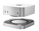 Il nuovo dock per Mac mini di RayCue scambia le porte con un SSD esterno più veloce. (Fonte: RayCue)