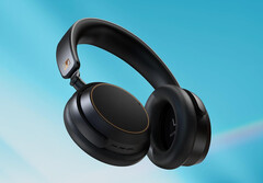 L&#039;Accentum Wireless Special Edition è disponibile in una finitura nera con accenti dorati. (Fonte: Sennheiser)