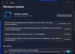 Scaricare Windows 11 KB5041587 (fonte immagine: Windows Latest)