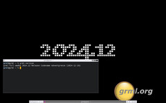 Grml 2024.12 fluxbox desktop (Fonte: Grml.org)