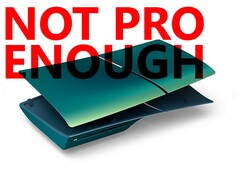 Le vecchie coperture della console PS5 Slim non sono compatibili con la PS5 Pro. (Fonte immagine: Sony - modificato)