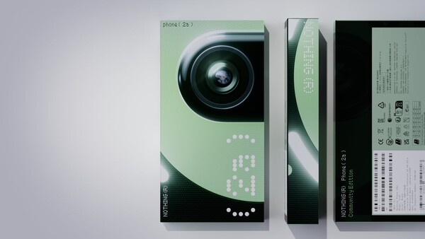 Nothing Phone (2a) Community Edition Packaging Design vincente (Fonte: Nothing)