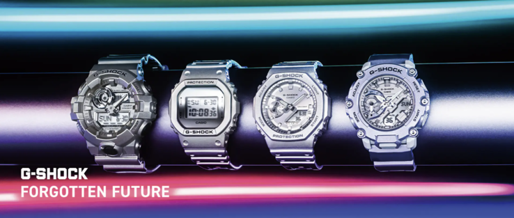 La collezione completa di Casio Forgotten Future (Fonte: Casio)