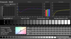 CalMAN: scale di grigi (calibrate)