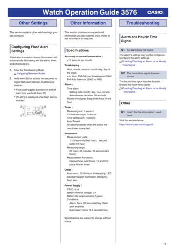 Uno screenshot di una pagina del manuale in inglese appena scoperto per l'orologio Casio G-Shock DW-5000R. (Fonte: Casio)