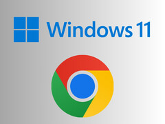 Loghi di Windows 11 e Google Chrome (Fonte: Microsoft, Google)