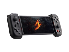 L&#039;Acer Mobile Gaming Controller è compatibile con i dispositivi Android e iOS fino a 8,3 pollici di larghezza. (Fonte immagine: Acer)