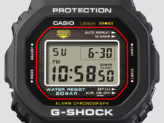 Il Casio G-Shock DW5000R-1A sarà lanciato negli Stati Uniti nel dicembre 2024. (Fonte: Casio)