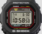 Il Casio G-Shock DW5000R-1A sarà lanciato negli Stati Uniti nel dicembre 2024. (Fonte: Casio)