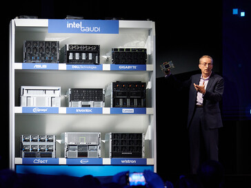 Il partner Gaudi 3 di Intel (foto: Andreas Sebayang/Notebookcheck.com)