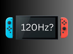 Switch 2 con il presunto schermo a 120Hz (Fonte: Nintendo of America)