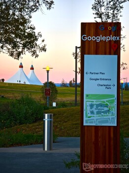 Naturalmente, ci sono anche aree riservate nell'ampio Googleplex.