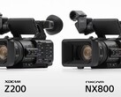 Sony presenta i camcorder professionali HXR-NX800 e PXW-Z200 con 4K 120fps, zoom 24-480mm, autofocus AI, live streaming e inquadratura automatica del soggetto. (Fonte: Sony)