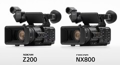 Sony presenta i camcorder professionali HXR-NX800 e PXW-Z200 con 4K 120fps, zoom 24-480mm, autofocus AI, live streaming e inquadratura automatica del soggetto. (Fonte: Sony)