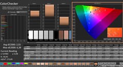 CalMAN: ColorChecker (calibrato)