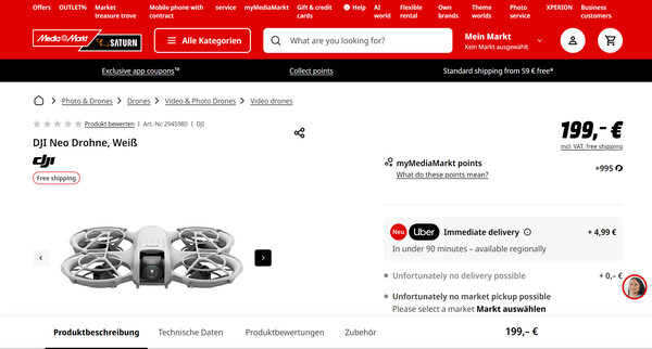 (Fonte: MediaMarkt)