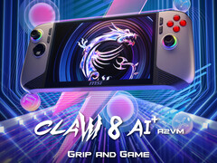 Il Claw 8 AI+ è uno dei pochi portatili da gioco in circolazione ad avere un display da 8 pollici. (Fonte: MSI)