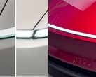 La barra luminosa della nuova Model Y e gli interstizi del cofano possono sembrare disallineati (Fonte: ProjectRCC)