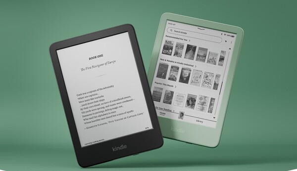 L'edizione 2024 del Kindle entry-level è disponibile nei colori Nero e Matcha. (Fonte immagine: Amazon)