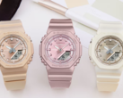 La nuova serie Casio G SHOCK Donna GMAP2100: Da sinistra: GMA-P2100ST-9A, GMA-P2100ST-4A, GMA-P2100ST-7A. (Fonte: Casio)