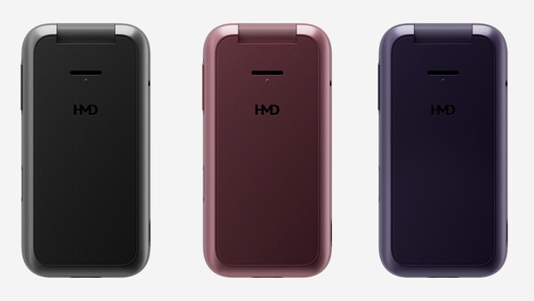 HMD 2660 Flip è disponibile in tre colori. (Fonte: HMD)