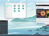 Desktop di Manjaro 24.0 "Wynsdey" (Fonte: GamingOnLinux)