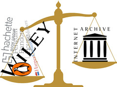 Internet Archive ha perso il suo appello contro quattro grandi società editoriali. (Fonte immagine: loghi da Wikimedia Commons, con modifiche)