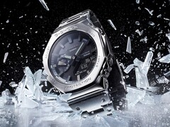 Il Casio GM-B2100D-1A, che dispone anche della connettività Bluetooth. (Fonte: Casio)