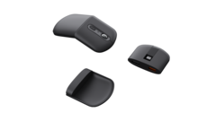 Il mouse AdaptX e alcuni dei suoi moduli. (Fonte: Lenovo)