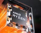 Il Ryzen 7 9700X ha clock di base e boost di 3,8 e 5,5 GHz. (Fonte immagine: AMD)