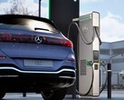 Una Mercedes-Benz presso una stazione di ricarica rapida (Fonte: Mercedes-Benz)