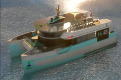 I sistemi di elettropropulsione di Green Navy garantiscono un'autonomia di 300 km a 8,3 nodi, pari a circa 36 ore di navigazione. (Fonte: Green Navy)