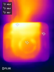 Asus NUC 14 Essential - Stress test (in alto)