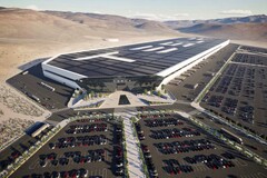 La gigafactory di Tesla in Nevada, Stati Uniti. (Fonte: Tesla)