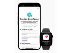 La funzione di rilevamento dell&#039;apnea del sonno sull&#039;orologio Apple ha ricevuto l&#039;approvazione della FDA all&#039;inizio di settembre. (Fonte: Apple)