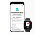 La funzione di rilevamento dell'apnea del sonno sull'orologio Apple ha ricevuto l'approvazione della FDA all'inizio di settembre. (Fonte: Apple)