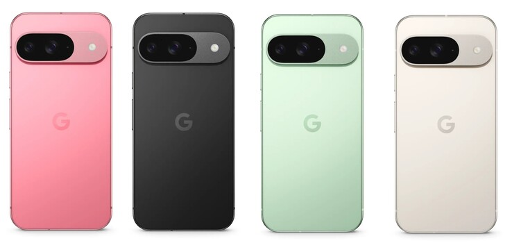 Le varianti di colore del Google Pixel 9