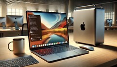 Il MacBook Pro dovrebbe montare il chip M4 verso la fine di quest&#039;anno o all&#039;inizio del prossimo. (Fonte: DALL-E)