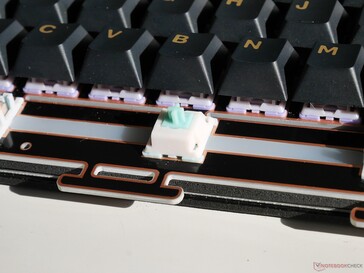 Inserti in silicone Tide 75 space bar