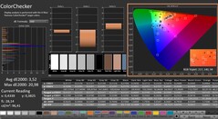 CalMAN: ColorChecker (calibrato)